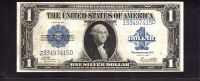Fr.238, 1923 $1 Silver Certificate, Woods-White, Z-D Block, Z33497415D, VF [30]